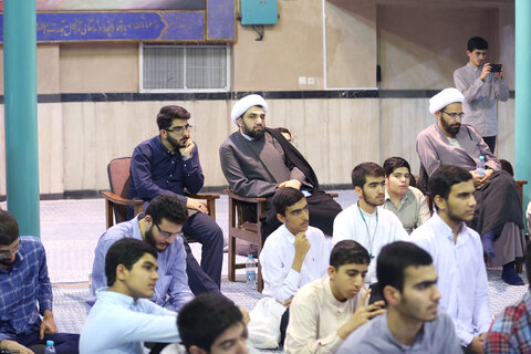 تصاویر/ گردهمایی میثاق طلاب با آرمان‌های امام خمینی (س) در حسینیه جماران