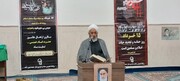 تصاویر/ مراسم سالگرد ارتحال امام خمینی در مصلای نماز جمعه نوش آباد