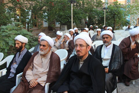 تصاویر / مراسم سالگرد ارتحال حضرت امام خمینی (ره) وقیام 15 خرداد در مدرسه علمیه سردارین قزوین بر گزارشد