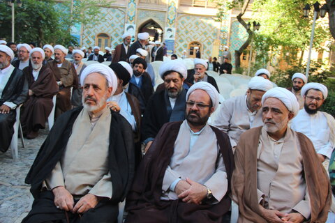 تصاویر / مراسم سالگرد ارتحال حضرت امام خمینی (ره) وقیام 15 خرداد در مدرسه علمیه سردارین قزوین بر گزارشد
