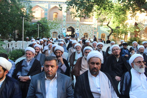 تصاویر / مراسم سالگرد ارتحال حضرت امام خمینی (ره) وقیام 15 خرداد در مدرسه علمیه سردارین قزوین بر گزارشد