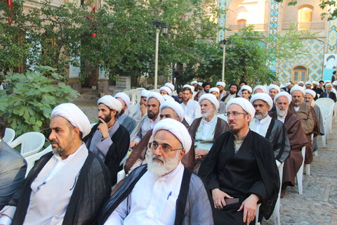 تصاویر / مراسم سالگرد ارتحال حضرت امام خمینی (ره) وقیام 15 خرداد در مدرسه علمیه سردارین قزوین بر گزارشد
