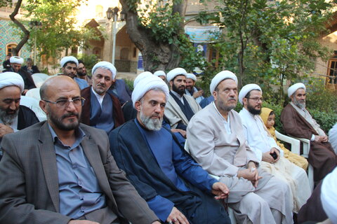 تصاویر / مراسم سالگرد ارتحال حضرت امام خمینی (ره) وقیام 15 خرداد در مدرسه علمیه سردارین قزوین بر گزارشد
