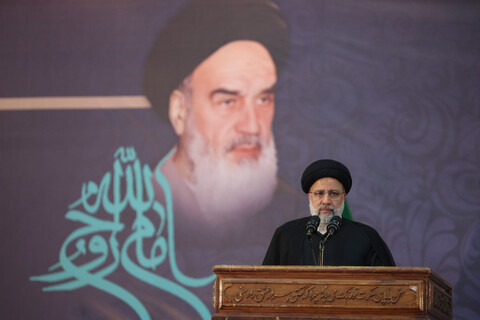 تصاویر/ مراسم شب سی و چهارمین سالگرد ارتحال حضرت امام خمینی (ره) با حضور رئیس جمهور