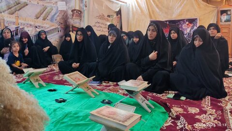 مراسم سالگرد رحلت امام در مدرسه علمیه خواهران دلوار