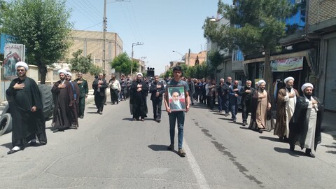 تصاویر/ عزاداری مردم چهاربرج در سالگرد ارتحال امام خمینی (ره)