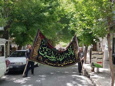 تصاویر/ عزاداری مردم ماکو در سالروز رحلت امام خمینی(ره)