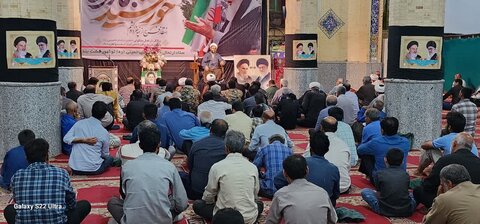 تصاویر/ بزرگداشت ارتحال امام خمینی (ره) و قیام ۱۵خرداد توکهور هشتبندی