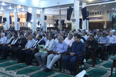 مراسم سالگرد ارتحال امام خمینی(ره) در بوشهر