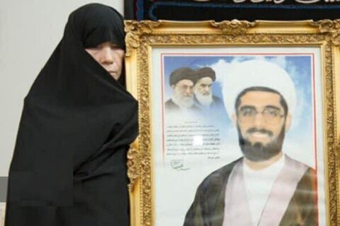 مادر شهید حجت الاسلام محمد حسن ابراهیمی