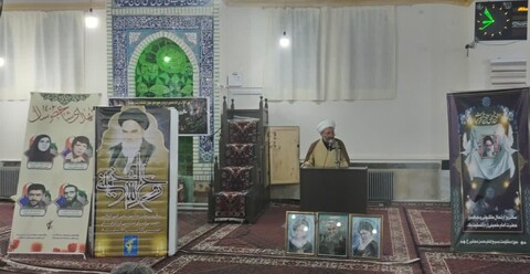 تصاویر/ مراسم سالگرد ارتحال امام خمینی(ره) در مسجد جامع شهرستان ایجرود