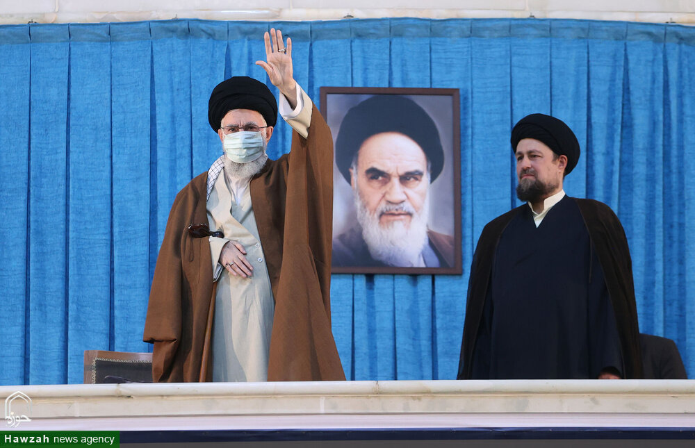 تصاویر/ مراسم سی و چهارمین سالگرد ارتحال امام خمینی(ره) با حضور رهبر انقلاب