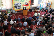تصاویر / مراسم بزرگداشت قیام ۱۵ خرداد در مدرسه علمیه آیت الله آخوند(ره)