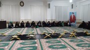 تصاویر/ مراسم بزرگداشت قیام ۱۵ خرداد در مدرسه علمیه خواهران خورموج