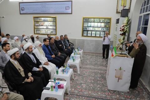 مراسم سالگرد سی و چهارم ارتحال امام خمینی(ره) در عبادتگاه صابئین اهواز