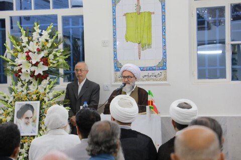 مراسم سالگرد سی و چهارم ارتحال امام خمینی(ره) در عبادتگاه صابئین اهواز