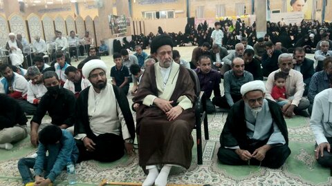 تصاویر/ مراسم ارتحال امام خمینی(ره) در بندر دیّر