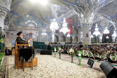 تصاویر/ مراسم گرامیداشت سی و چهارمین سالگرد ارتحال امام خمینی در حرم مطهر رضوی
