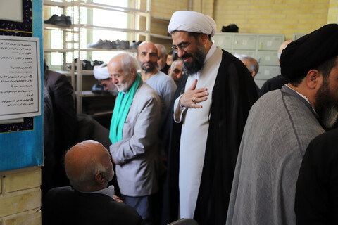 تصاویر / مراسم بزرگداشت قیام 15 خرداد در مدرسه علمیه آیت الله آخوند(ره)