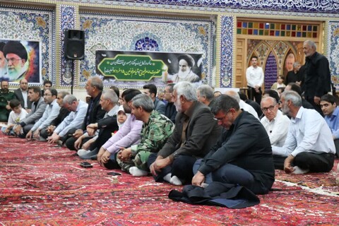 تصاویر/ مراسم سالگرد ارتحال ملکوتی حضرت امام خمینی (ره ) و قیام ۱۵ خرداد در شهر جلفا