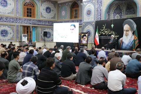 تصاویر/ مراسم سالگرد ارتحال ملکوتی حضرت امام خمینی (ره ) و قیام ۱۵ خرداد در شهر جلفا