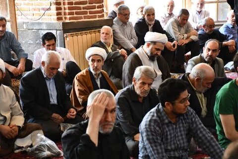 تصاویر/  مراسم گرامیداشت قیام خونین ۱۵ خرداد در مسجد جامع سیدالشهدا خوی