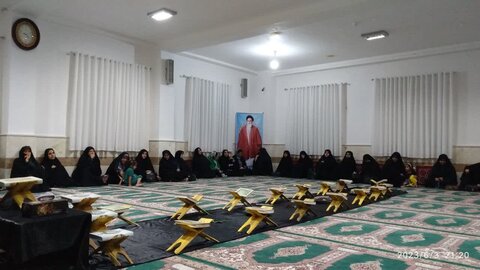 مراسم بزرگداشت قیام 15 خرداد در مدرسه علمیه خواهران خورموج