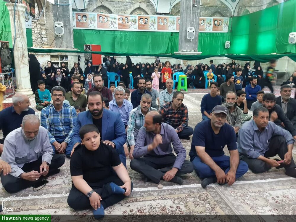 مراسم تجلیل از امامزادگان روستای جوینان قمصر برگزار شد + عکس