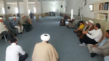 تصاویر/ دیدار مسئولین با پدر شهید عبدالنبی یحیایی در اِرم دشتستان