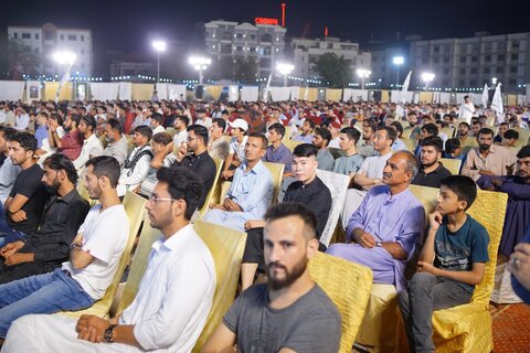 تحریک بیدارئ امت مصطفی کراچی کی جانب سے امام خمینی رہ كی 34 ویں برسی كے موقع پر عظیم الشان اجتماع  کا انعقاد