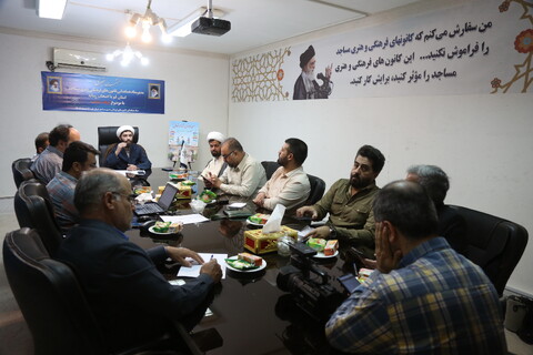 تصاویر/ نشست خبری ستاد کانون های فرهنگی و هنری مساجد استان قم