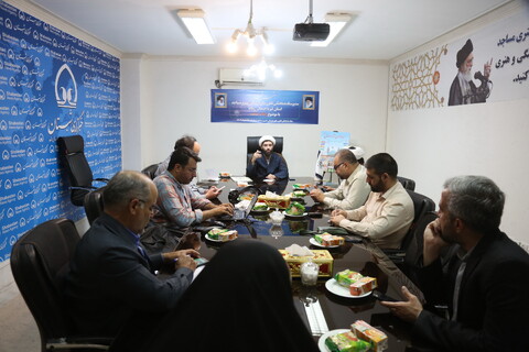 تصاویر/ نشست خبری ستاد کانون های فرهنگی و هنری مساجد استان قم