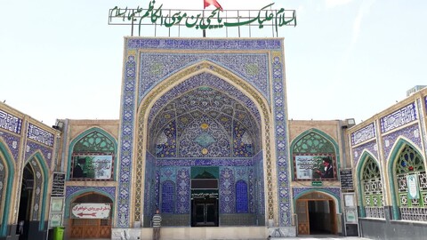 تصاویر/ حضور دبیر شورای عالی انقلاب فرهنگی کشور در امامزاده یحیی(ع) سمنان