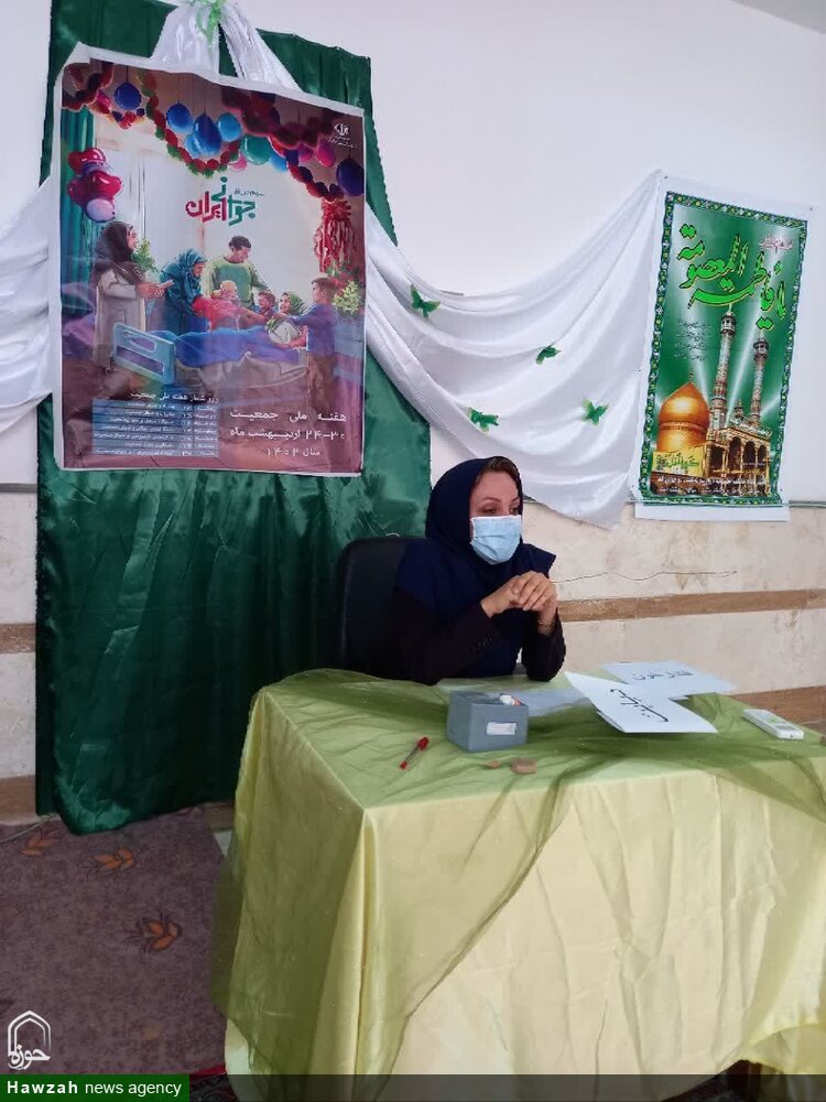 برگزاری جلسه بهداشت و سلامت جسمی در مدرسه علمیه حضرت خدیجه کبری(س) سوسنگرد