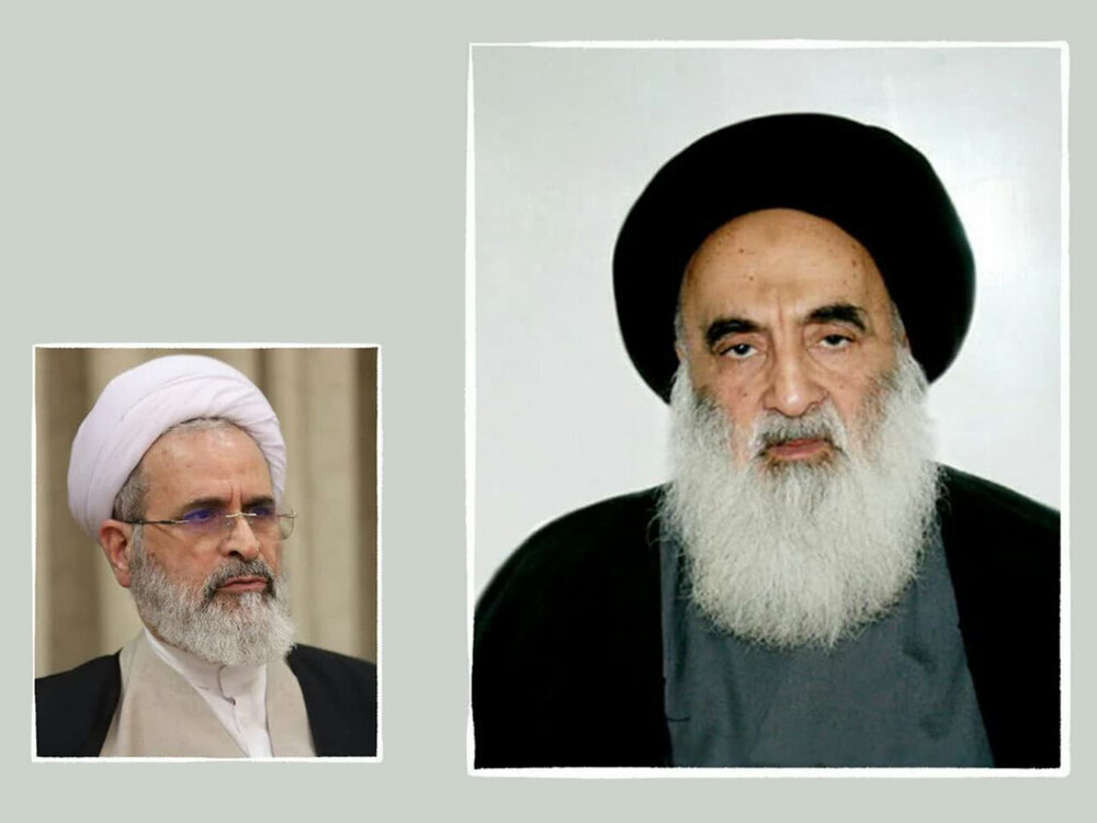 Ayatollah Arafi Meets with Grand Ayatollah Sistani