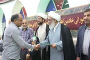 تصاویر/ دیدار اعضای شورا و خادمین ستاد عتبات عالیات بوشهر با امام جمعه