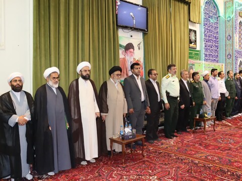 تصاویر/ همایش انتخاب تاریخی در مسجد جامع آذرشهر