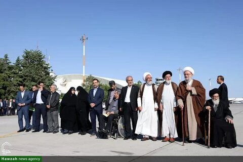 بالصور/ وصول الرئيس الإيراني إلى محافظة أذربيجان الشرقية