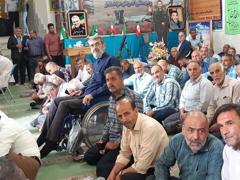 تصاویر/ برگزاری دومین گردهمایی رزمندگان هشت سال دفاع مقدس در مشهداردهال کاشان