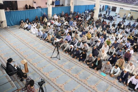 سخنرانی نماینده ولی فقیه در خوزستان در جمع اقشار مختلف شهرستان خرمشهر