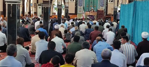 تصاویر/ اقامه نماز جمعه شهرستان چهاربرج