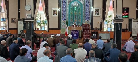 تصاویر/ اقامه نماز جمعه شهرستان چهاربرج