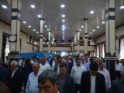 تصاویر/ اقامه نماز جمعه شهرستان چهاربرج