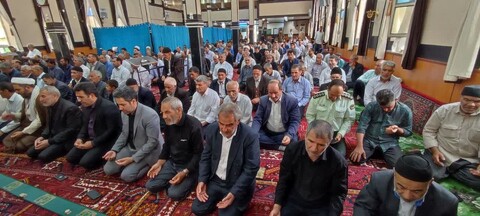 تصاویر/ اقامه نماز جمعه شهرستان چهاربرج