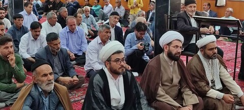 تصاویر/ اقامه نماز جمعه شهرستان چهاربرج