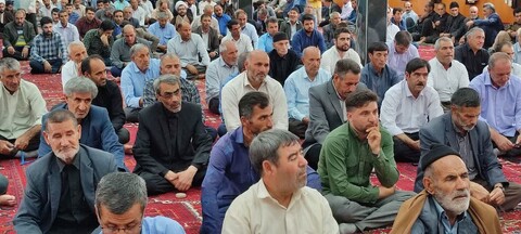 تصاویر/ اقامه نماز جمعه شهرستان چهاربرج