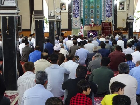 تصاویر/ اقامه نماز جمعه شهرستان چهاربرج