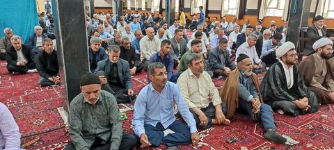 تصاویر/ اقامه نماز جمعه شهرستان چهاربرج