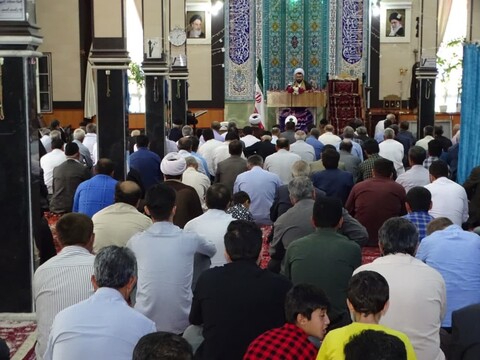 تصاویر/ اقامه نماز جمعه شهرستان چهاربرج