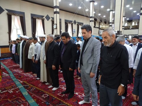 تصاویر/ اقامه نماز جمعه شهرستان چهاربرج